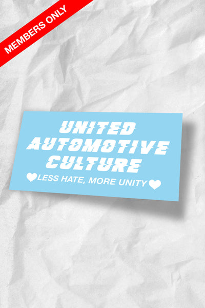 UNITY Decal – UNITED
